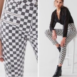 BDG checkered jeans
